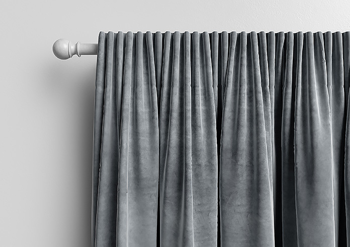 Velvet Opulence (Blackout), Storm Grey - Made to Measure Curtains - Image 10